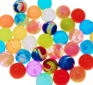 HOPPEBOLDE MIX 2 CM (100 stk.)