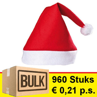 BULK TILBUD: 960 Julenissehuer Standardmodel