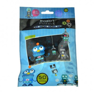 ROBOTPUSLESPIL, 50 brikker (36 stk.)