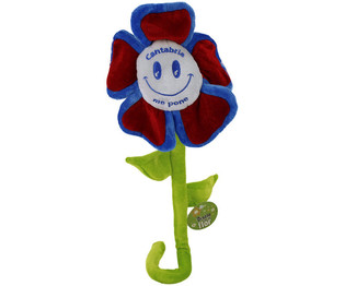 Stor Plysblomst, 60 cm - ME PONE (27 stk.)