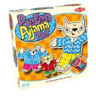 L&AElig;RERIGT SPIL KATTE PYJAMASFEST (2 stk.)