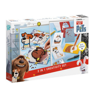 THE SECRET LIFE OF PETS - 2-i-1 Kreativt S&aelig;t (2 stk)
