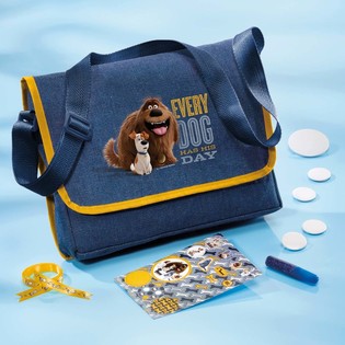 THE SECRET LIFE OF PETS - DEKORER DIN EGEN SKULDERTASKE (2 stk.)