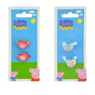 2-delte Peppa Pig b&oslash;rneringss&aelig;t (24 stk.)