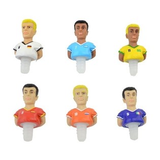 ***SUPERBILLIGT*** Flaskekapsler Mix Fodboldspillere (240 stk.)