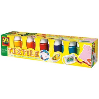 SES Tekstilmaling Trendy - 6 Farver (1 stk.)