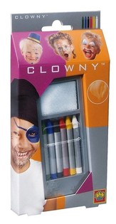 SES Clowny Ansigtsmaling Blyanter (6 farver) (1 stk.)