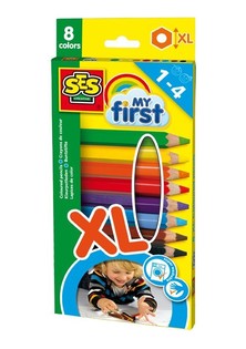 SES Creative My First - Farveblyanter XL (8 stk.)