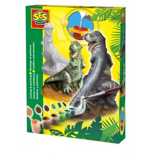 SES Støb og Mal - Dino T-Rex (1 stk.)