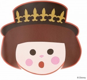 Disney - It is a small world Dækkeserviet – KONGINGIN GIRL (12 stk.)