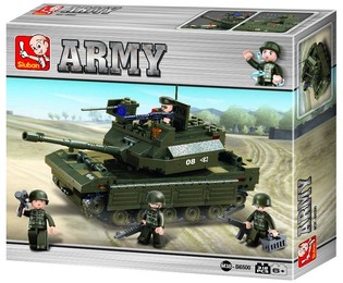 Sluban Kampvogn M38-B6500 Army Byggeklodser (1 stk.)
