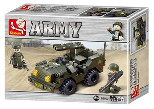 Sluban Milit&aelig;rjeep M38-B5800 Byggeklodser (1 stk.)