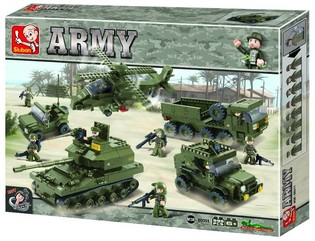Sluban Army Bygges&aelig;t M38-B0311 (1001 dele)