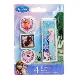 DISNEY FROZEN VISKEL&AElig;DER 4-DELT (24 stk.)
