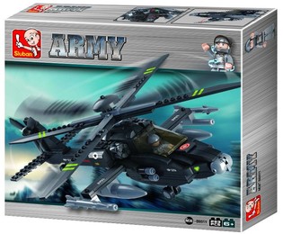Sluban Apache kamphelikopter M38-B0511 (1 stk.)