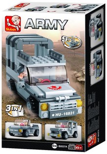 Sluban Jeep 3-i-1 M38-B0537A (1 stk.)