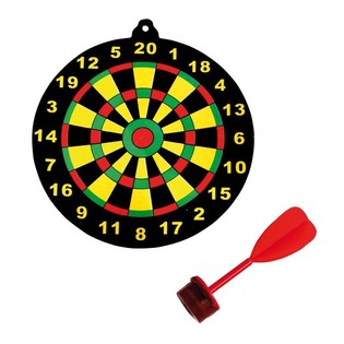 DARTSPIL MED SUGEKOP TIL TOMBOLA (48 stk.)