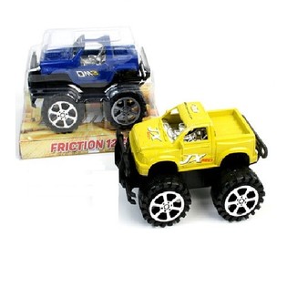 STOR FRIKTIONSJEEP P&Aring; BLISTER (6 stk.)