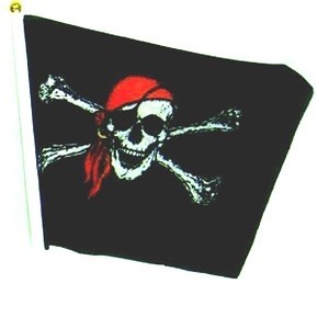 PIRATFLAG P&Aring; PIND (48 stk.)