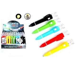 PEN MED INDBYGGET LED-LOMMELYGTE (50 stk.)