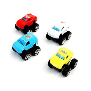 4x4 MONSTER TRUCK Pull Back Biler (24 stk.)