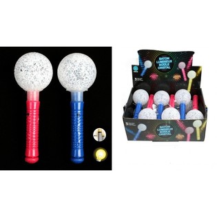 LYSENDE LED-STAVE MED KUGLE I DISPLAY (12 stk.)