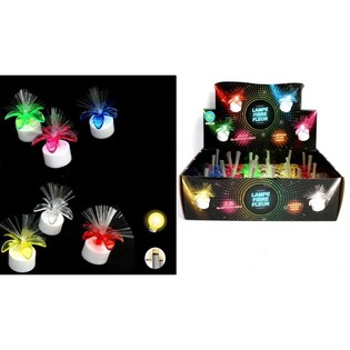 LYSENDE LED-BLOMSTER I DISPLAY (24 stk.)