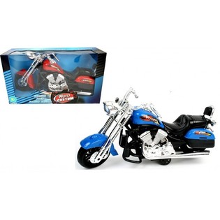 STOR FRIKTIONSMOTORCYKEL, 30 CM LANG (1 stk.)