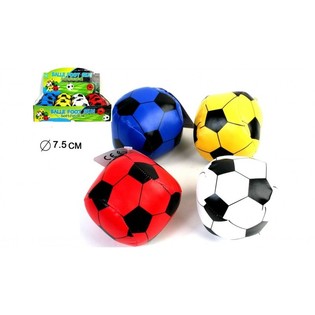 Fodbolde i Mix Farver, 7,5 cm i Display (12 stk.)