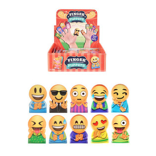 Fingerfigurer &ndash; Model: Smiley (96 stk.)