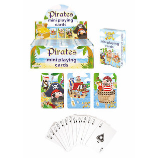 MINI SPILLEKORT – MODEL: PIRATER I DISPLAY (24 stk.)