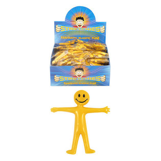 Strækbare Smiley-figurer (144 stk.)