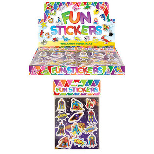 FUN STICKERS &ndash; MODEL: SUPERHELTE (120 stk.)