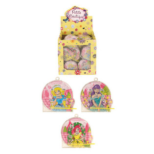 Mini-flipper Princess til lykkeposer i display (108 stk.)
