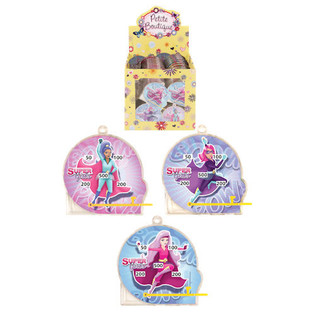 Mini Flipperspil Super Girls i Display&aelig;ske (108 stk)