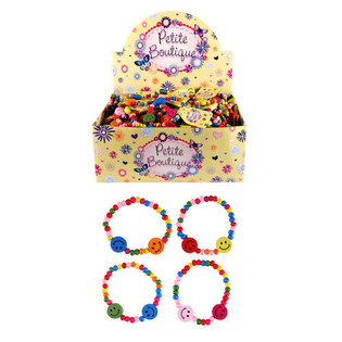 GLADE SMILEY TR&AElig;ARMB&Aring;ND TIL B&Oslash;RN I DISPLAY (144 stk.)