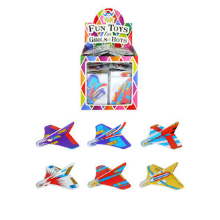 Mini Star Glider Skumfly i Display (72 stk.)