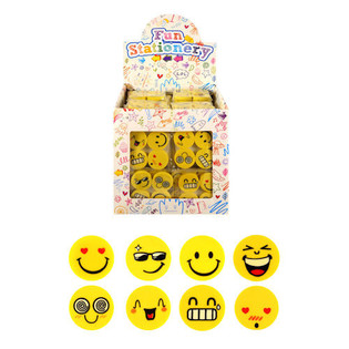 VISKEL&AElig;DER MODEL: 4-DELT SMILEY VISKEL&AElig;DER S&AElig;T I DISPLAY (120 stk.)