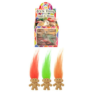 Lykkepose Troldefigurer i Display (72 stk.)