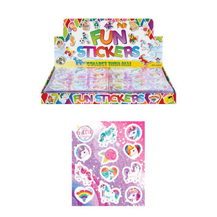 FUN STICKERS – ENHJØRNING (120 stk.)