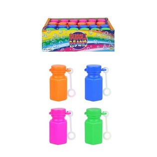 MINI S&AElig;BEBOBLER, 15ML I DISPLAY (24 stk.)