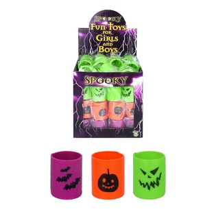 MINI HALLOWEEN SPIRALER &Oslash;3 CM I DISPLAY (72 stk.)