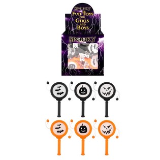 Halloween Spin Drum i display (72 stk.)