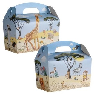 MENUBOKS - JUNGLEDYR (50 stk.)