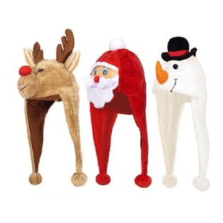 LUKSUS JULEHUE MED FIGURER: JULEMAND, SNEMAND & RENSDYR (24 stk.)