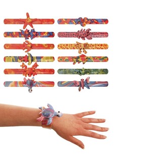 Slap Bracelets med Dyr (12 stk.)