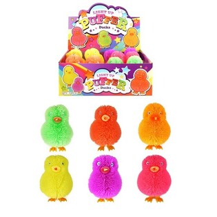 LYSENDE PUFFER &AElig;NDER I DISPLAY (12 stk.)
