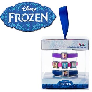 DISNEY FROZEN GAVEÆSKE MED 3 STK FROZEN ARMBÅND (12 stk)