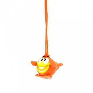 Orange Fuglefl&oslash;jte med Snor (100 stk.)