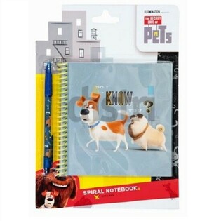 K&AElig;LEDYRENES HEMMELIGE LIV &ndash; Notesbog + Pen (12-pak)